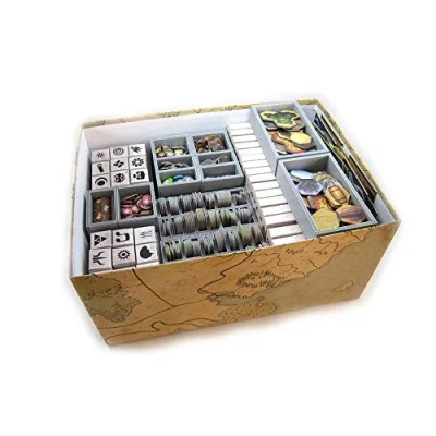 Imagen de Folded Space Inserto Gloomhaven Accesorio para Juego de Mesa Compatible Proporciona Almacenamiento Eficiente Mejora tu Experiencia Partidas Más Fluidas Español, Inglés y Francés