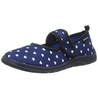 Imagen de Playshoes Pantuflas, Pantuflas Unisex niños, Corazones Pequeños, 22/23 EU