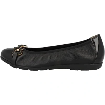 Imagen de CAPRICE 9 22172 20, Bailarina Mujer, Negro (Black Nappa Co), 37 EU