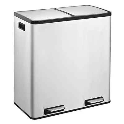 Imagen de Basura VALBERG inox 2x30L