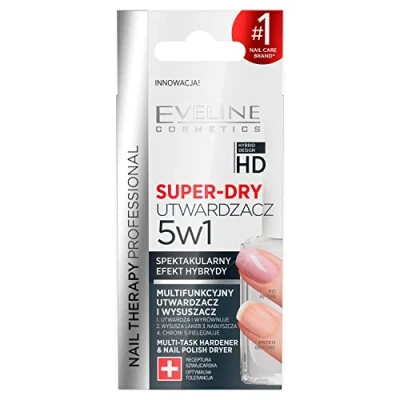 Imagen de Eveline Cosmetics Durcisseur Et Séchoir Super Dry 5In1 12Ml 12 ml