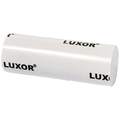 Imagen de Luxor, Pasta sólida para pulir, pulido fino acero, acero inoxidable, plata, platino, lacas y resinas, 30 cm de diámetro x 80 mm, color blanco