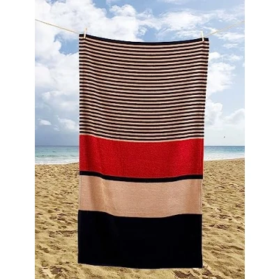 Imagen de Rapport Home Toalla de Playa Ultra Absorbente Hugo Are Deco Beach Towel