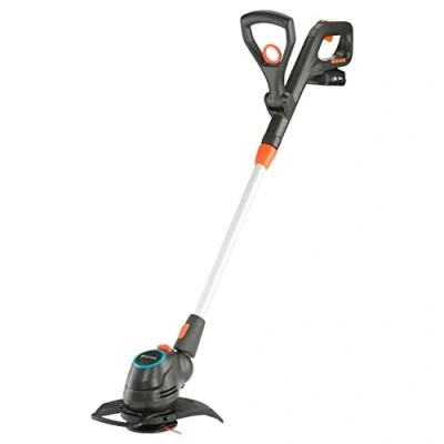 Imagen de Gardena Set Ready To Use de recortadora a batería ComfortCut 23/18V P4A: con diámetro corte 230 mm, mango telescópico y cabezal orientable, P4A 18 V (14701 20)