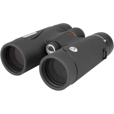 Imagen de Celestron 71405 TrailSeeker ED: prismáticos con prisma de techo 8 x 42, lente revestimiento múltiple completo, BaK 4, negro