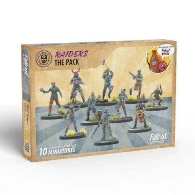 Imagen de Modiphius Entertainment Fallout Wasteland Warfare Raiders: The Pack Miniatures Unpainted