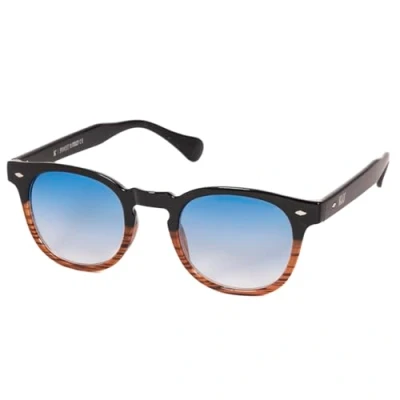 Imagen de KISS DEPP De Sol estilo Moscot NEGRO WOOD, UV