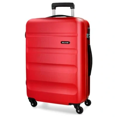 Imagen de Roll Road Flex Maleta Grande Rojo 51x74x28 cms Rígida ABS Cierre combinación 91L 3,8Kgs 4 Ruedas