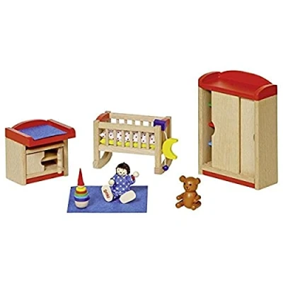 Imagen de Goki Muebles para Marionetas Flexibles, habitación Infantil, Color Mixto, Klein (51905)