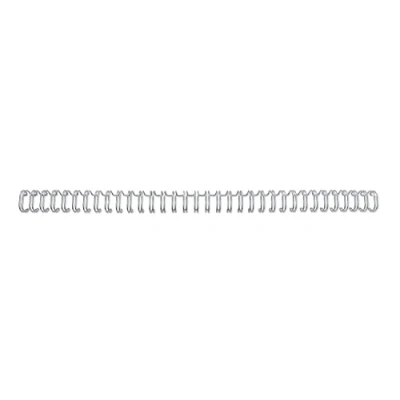 Imagen de GBC RG810897 Canutillo 34 anillas paso 3:1 WIRE Nº8 (12.7 mm) (caja 100) color plata