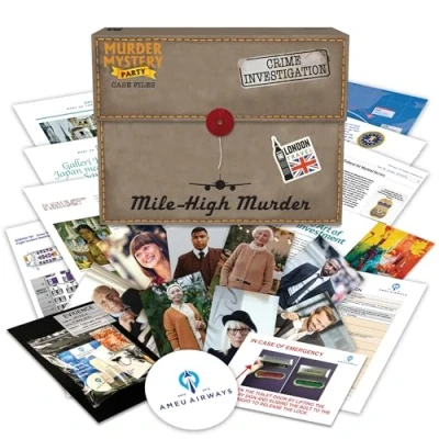 Imagen de University Games Murder Mystery Case File Mile High Murder, 33284