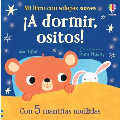 Imagen de ¡A dormir, ositos! (Mi libro con solapas suaves)