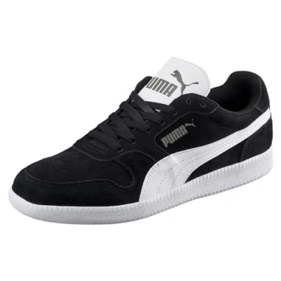 Imagen de PUMA ICRA Trainer SD, Low Top Sneaker Unisex Adulto, Black White, 42 EU