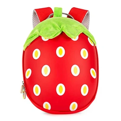 Imagen de boppi Tiny Trekker Mochila Infantil De Viaje para Vacaciones 4 litros Fresa