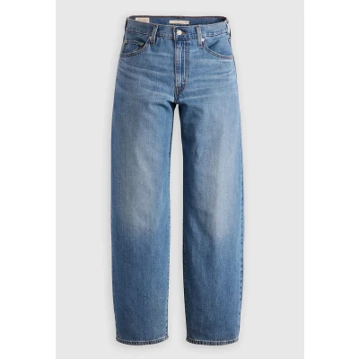 Imagen de Levi&#039;s Baggy DAD Vaqueros baggy, Mujer, Talla: 25x32, Heavy check linen+ denim