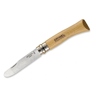 Imagen de Opinel O001696 Navaja Plegable, Infantil, Gris, 10 cm