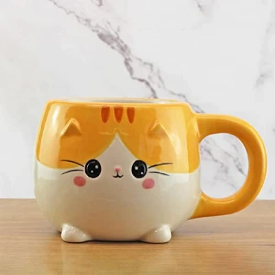 Imagen de Winkee taza de café Amigos las Mascotas I Bonita grande Regalo para cumpleaños, matrícula escolar, Navidad, San Valentín