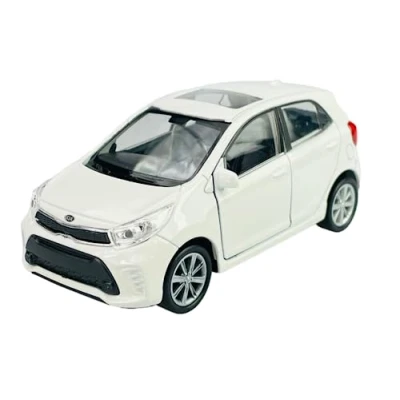 Imagen de Welly K*I*A Picanto Sí 5 puertas blanco a partir de 2017 1/34 1/39 modelo metal coche Die Cast nuevo en caja