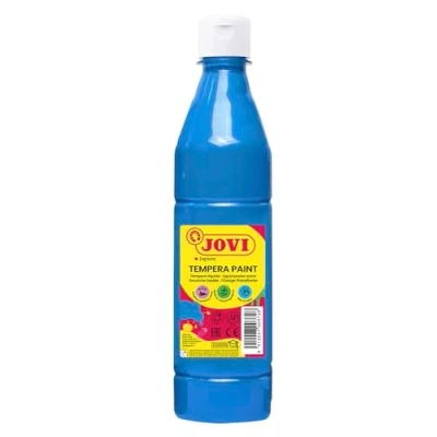 Imagen de Jovi Témpera líquida, Color azul cyan, 500 ml (Paquete de 1) (21)