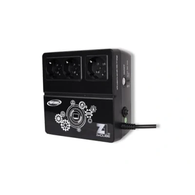 Imagen de Inversor De Alta Frecuencia Infosec Z1 Zenergy Cube Ex 600 Va 3 Enchufes Fr / Schuko