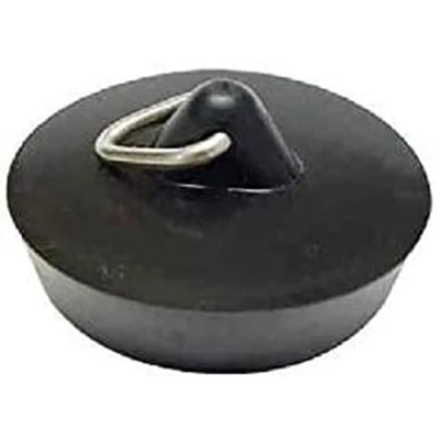 Imagen de Fackelmann Tapón Fregadero Lavabo en plástico y acero inoxidable, 4cm. 1d.