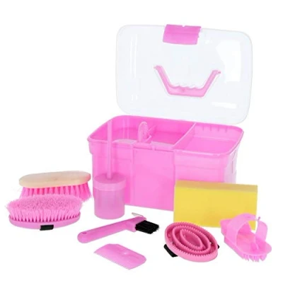 Imagen de Kerbl Caja de Limpieza Llena, Infantil, Rosa