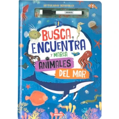 Imagen de Busca, encuentra y marca animales del mar
