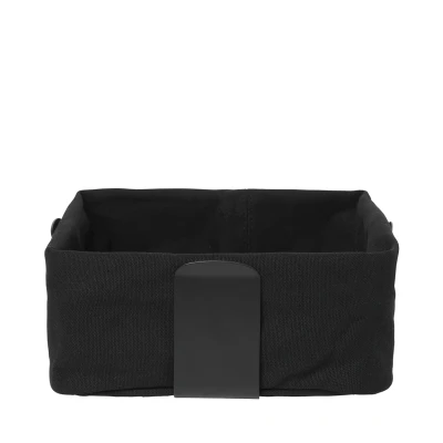 Imagen de Blomus DESA Cesta de pan tamaño L, elegante tono negro, aspecto armonioso, 26 x cm, color negro (64201)
