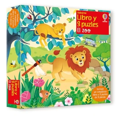 Imagen de El zoo (Libro y 3 puzles)