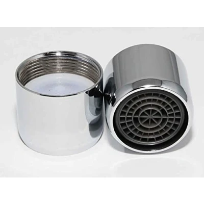 Imagen de Sustitución de boquilla aireador para grifo con 22 mm, rosca hembra (alta presión), cromado, mm