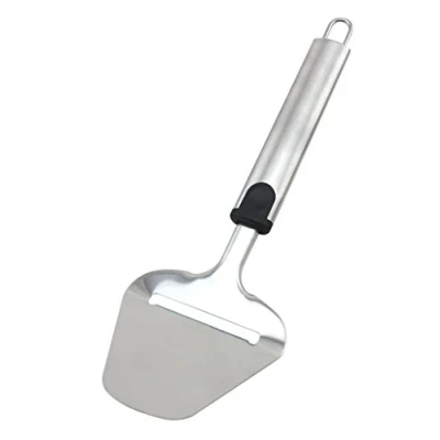Imagen de Fackelmann Cortador loncheador de Queso Carolina, Óptimo para Hacer Lonchas Fresco, Curado y Semicurado, Acero Inoxidable, 25.5 x 8 1.5 cm, 1 Unidad