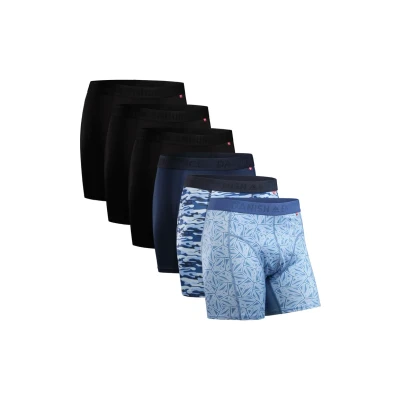 Imagen de Danish Endurance 6 PACK Performance Boxer, Hombre, Talla: Large, Blue/black