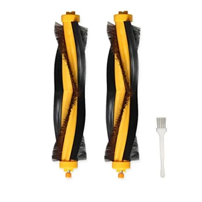 Imagen de Sweet D Main Brush Robotics DG3G KTA Buddy Kit de repuesto para ECOVACS DEEBOT OZMO 930, 2 piezas
