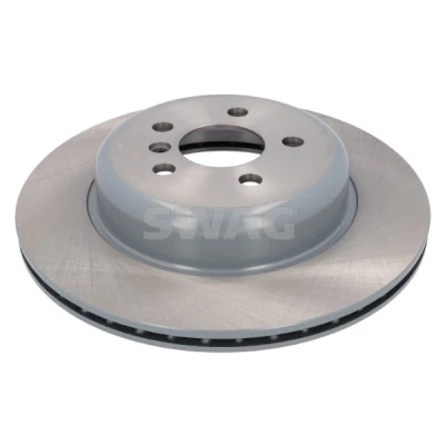 Imagen de SWAG 33 10 7141 Disco de freno Eje trasero, derecha 330 20 5 112 ventilación interna revestido BMW: X5, Berlina, X3
