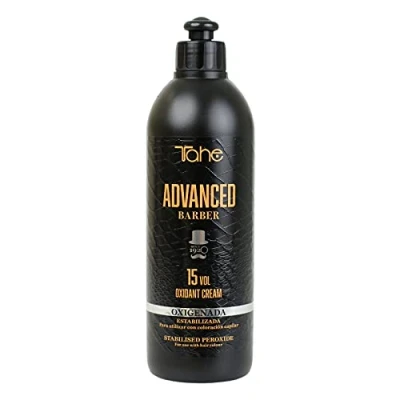 Imagen de Tahe Advanced Barber Oxigenada Estabilizada Oxidant Cream, 15 Vol, 400 ml