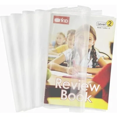 Imagen de EULANT 10 Piezas Fundas de Libros Transparentes,Forro Plástico,Protectores Claro Ajustables,B5