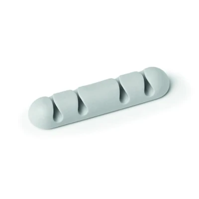 Imagen de Durable 504010 Clip Cavoline 4 (autoadhesivo, para cables), 2 piezas, gris