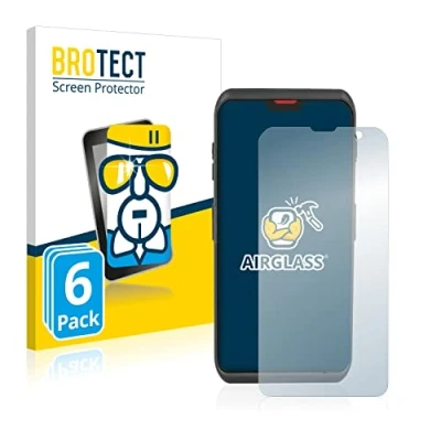 Imagen de BROTECT Protector Pantalla Cristal para Honeywell Scanpal EDA52/ EDA5S Vidrio (6 Unidades) [Dureza 9H, Anti Arañazos]
