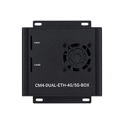 Imagen de DUAL Gigabit Ethernet Base Board Designed For All Variants of Raspberry Pi Compute Module 4(CM4 ETH 4G/5G BOX)