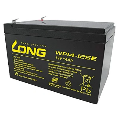 Imagen de Kung Long batería de plomo (12 V, 14 Ah, Pb, WP14 12SE, compatible con 12 13 15 16 AGM)