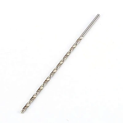 Imagen de Broca Helicoidal de 5 mm Extra Larga 200 HSS Twist Drill Recta Vástago para Taladro Madera