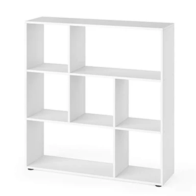 Imagen de Vicco Separador de ambientes Nove, Blanco, 104 x 108 cm 7 Compartimentos