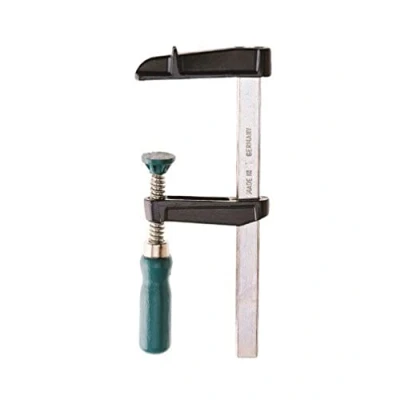 Imagen de wolfcraft Sargento de tornillo MINI, 100 mm I 3607000 para aplicaciones sujeción, ideal proyectos bricolaje y manualidades