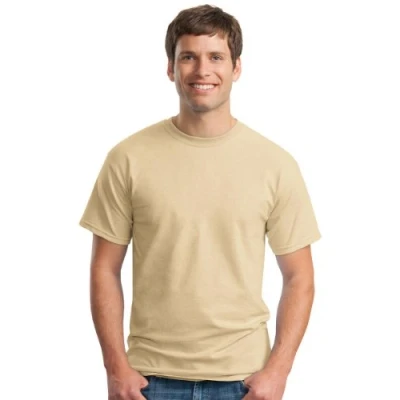 Imagen de Gildan 2000 Mens Short Sleeve Ultra Cotton T Shirt Tee Tan 2X Large