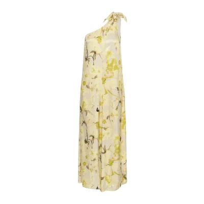 Imagen de Soaked in Luxury Becca ONE Shoulder Campaign Vestido largo, Mujer, Talla: XL, French vanilla floral print