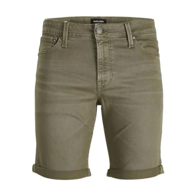 Imagen de Jack &amp; Jones RICK ICON AMA Shorts vaqueros, Hombre, Talla: XS, Deep lichen green