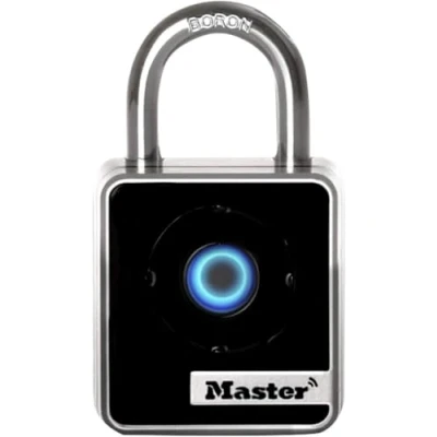 Imagen de Master Lock 4400EUREC Candado con conexión Bluetooth para uso privado o profesional, Interior, Acceso su smartphone