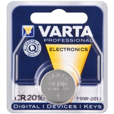 Imagen de Varta CR2016 de botón Litio (3 V, 90 mAh, 10 Unidades)