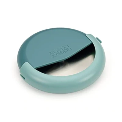 Imagen de Joseph Duo Cortador de Pizza con Protector para la Hoja, Cortapizzas Compacto, Azul