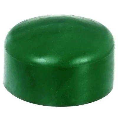 Imagen de Alberts 855253 Capuchón Para postes metálicos redondos, Plástico, verde, de Ø 60 mm, Juego 10